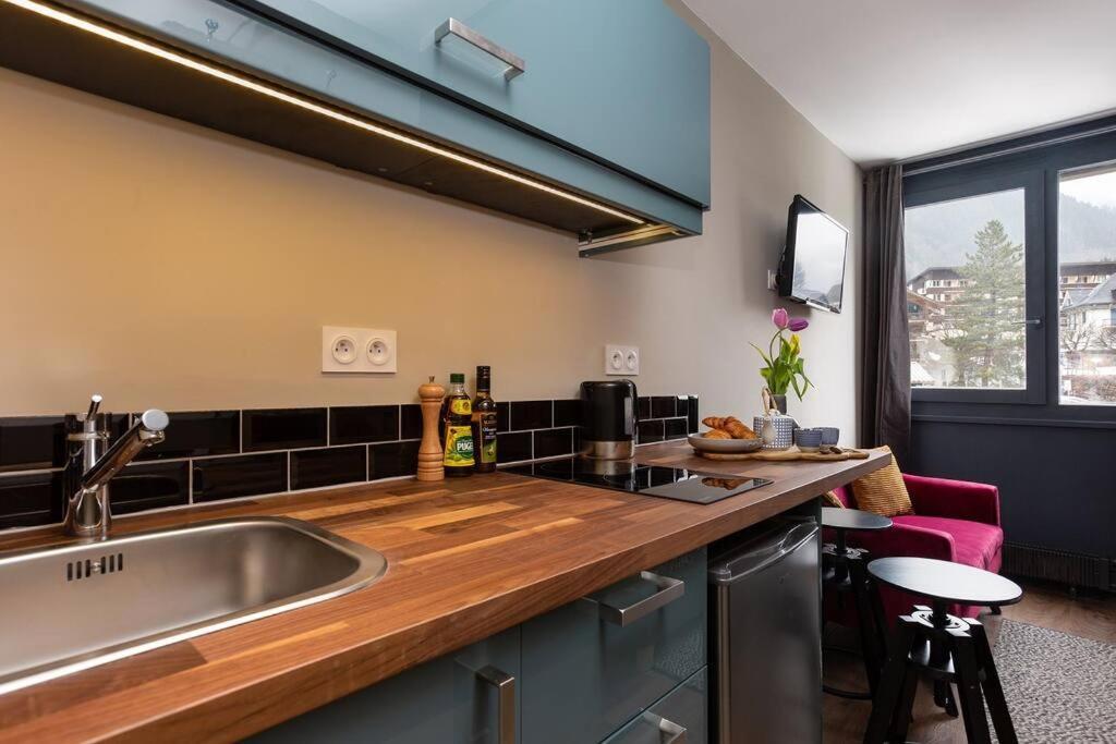 Beautiful Cosy, Modern Studio In Chamonix Centre ภายนอก รูปภาพ