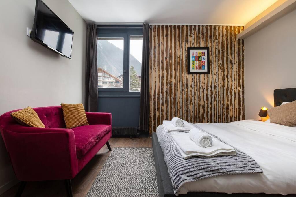 Beautiful Cosy, Modern Studio In Chamonix Centre ภายนอก รูปภาพ